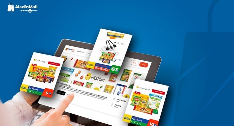 Beli Sembako di AladinMall Aja! Ada Diskon s.d 63% + Gratis Ongkir se-Indonesia!