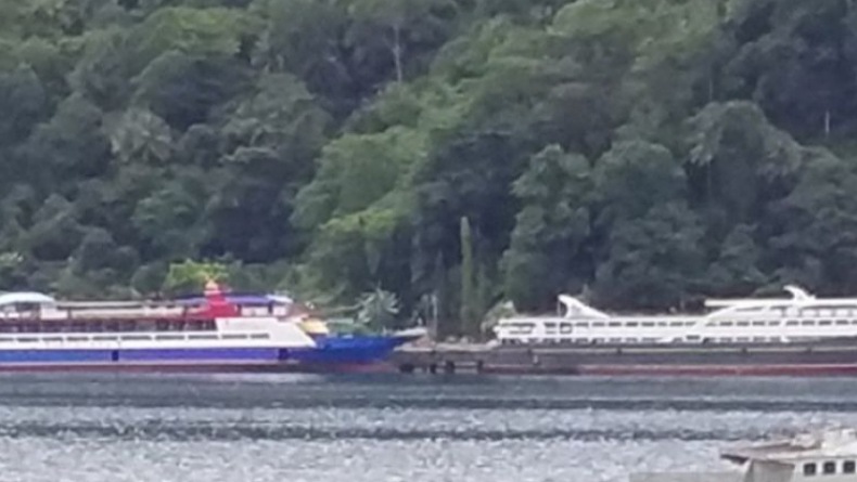 Jelang Natal, Penumpang Kapal Laut Tahuna-Manado Masih Normal