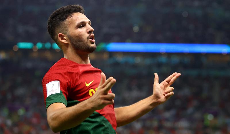 Striker Portugal Goncalo Ramos Cedera Dijegal Petugas Keamanan, Kok Bisa?