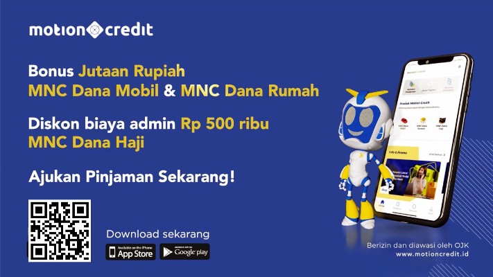 Raih Bonus Jutaan Rupiah dan Diskon untuk Pengajuan Pinjaman di MotionCredit!