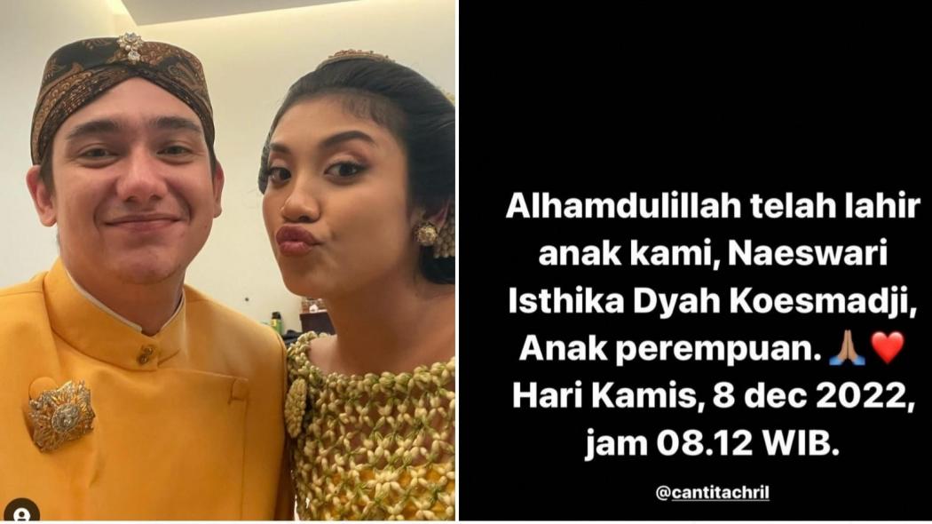 Selamat Adipati Dolken Umumkan Kelahiran Putri Pertama