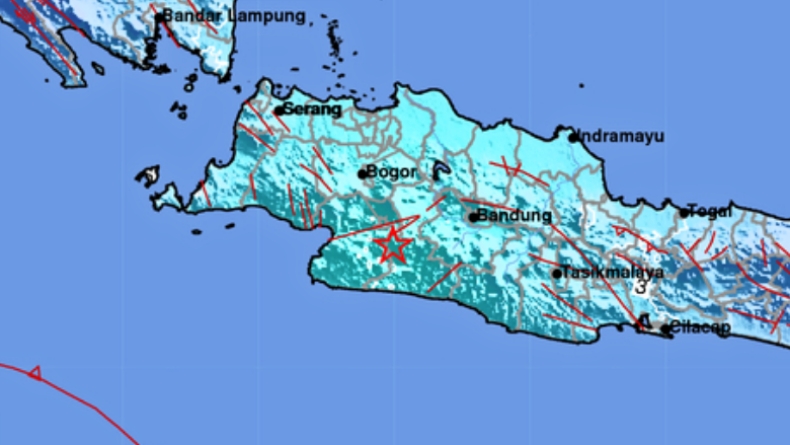Gempa Terkini Hari Ini Guncang Sukabumi M3,9, Pusat di Laut