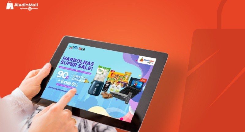 Mulai Besok! Siap-Siap Nikmati Promo HARBOLNAS SUPER SALE Diskon s.d. 90% di AladinMall
