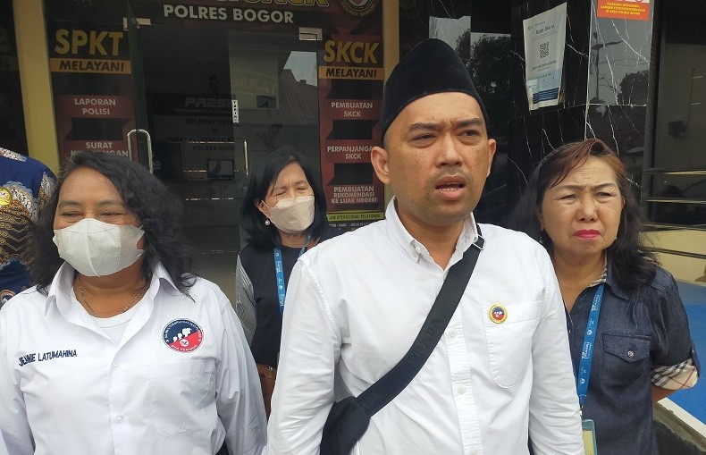 Didampingi RPA Partai Perindo, Keluarga Korban Kekerasan Anak di Bogor Harap Pelaku Segera Ditangkap