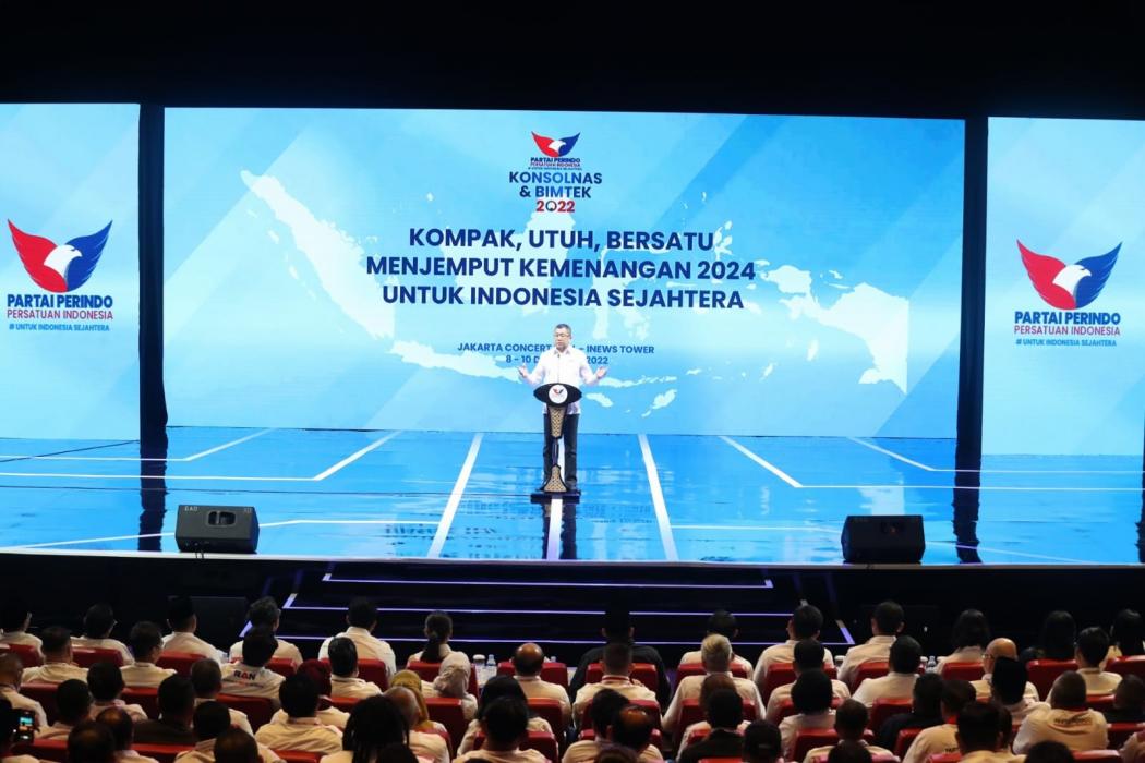 Partai Perindo Targetkan Double Digit di Semua Tingkat 