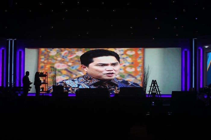 Erick Thohir Apreasi Bank Mandiri Lahirkan Wirausaha Muda  