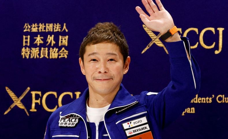 Miliarder Jepang Umumkan 8 Orang yang Terbang Keliling Bulan, Ada Artis K-pop