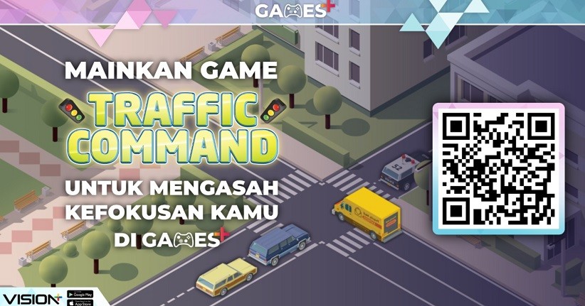 Mainkan Game Traffic Command untuk Mengasah Kefokusan Kamu di Games+!