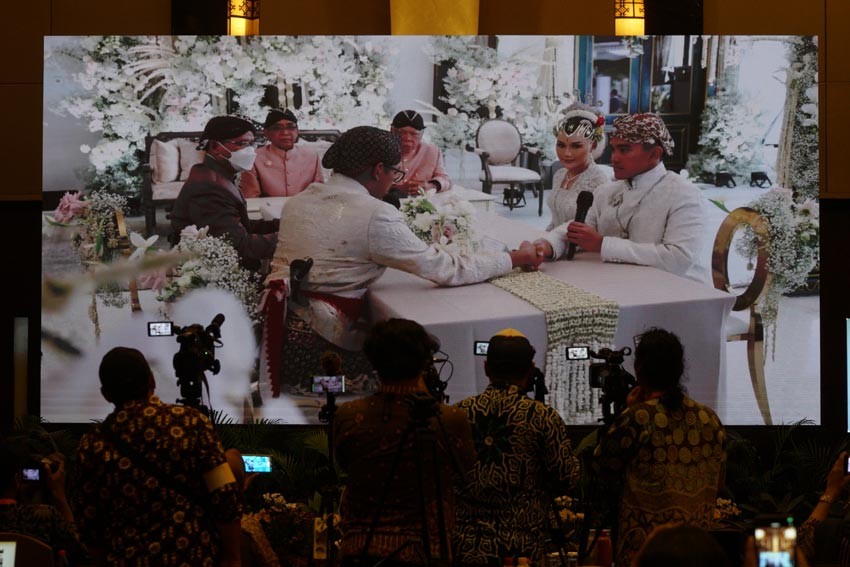 Leganya Jokowi Putra Bungsunya Kaesang Nikahi Erina: Plong, Senang, Bahagia