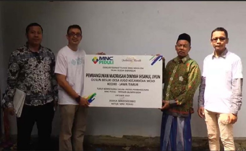 Apresiasi MNC Peduli, Ini Harapan Madrasah Diniyah Ihwanul Uyun di Kediri 
