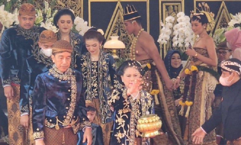 Gibran Sebut Pernikahan Kaesang-Erina Berjalan Lancar : Matur Nuwun Sudah Datang