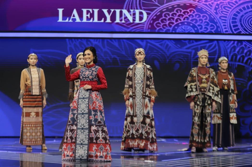 Tampil di I Fashion Festival & The Masterpiece 2022, Laely Indah Lestari Angkat Kain Tenun Sumba