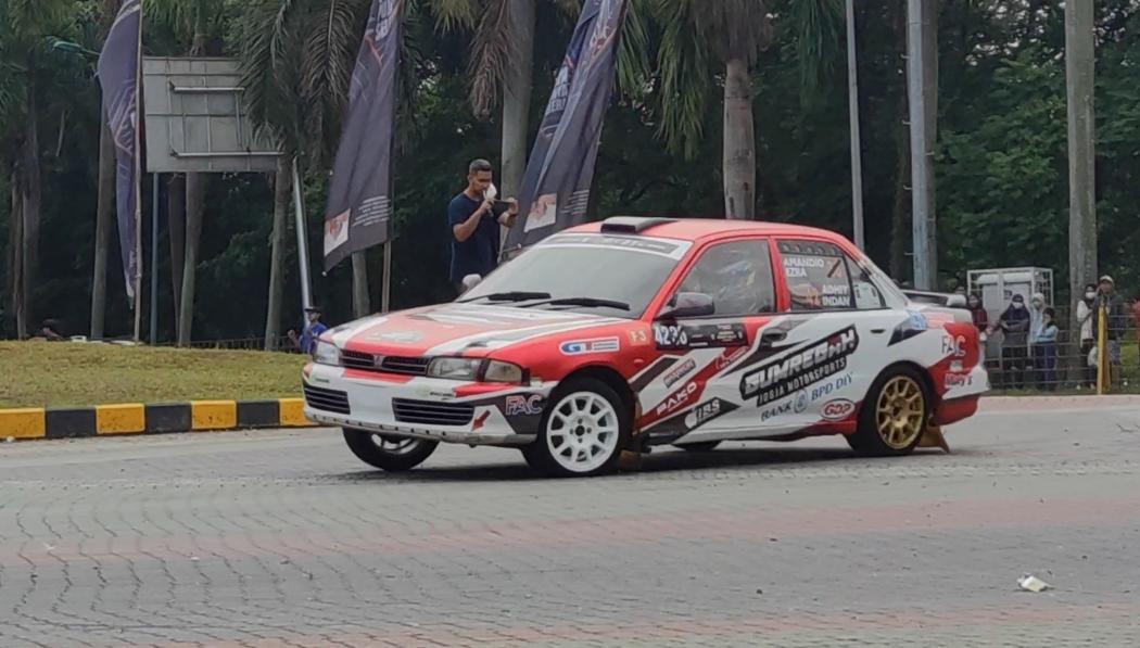 Diikuti 200 Peserta, Mobil Tua Ikutan Adu Kencang di Kejurnas Sprint Rally