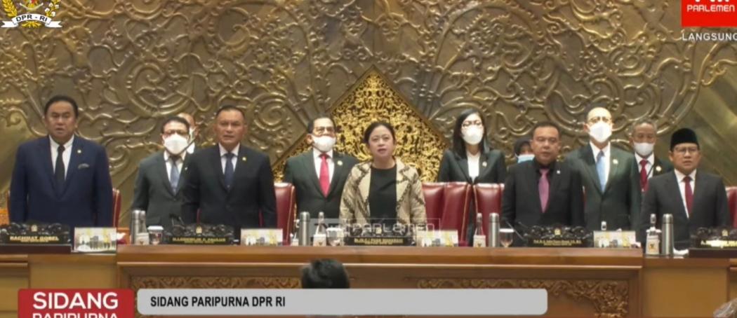 Seluruh Pimpinan DPR Hadiri Pengesahan Yudo Margono Jadi Panglima TNI