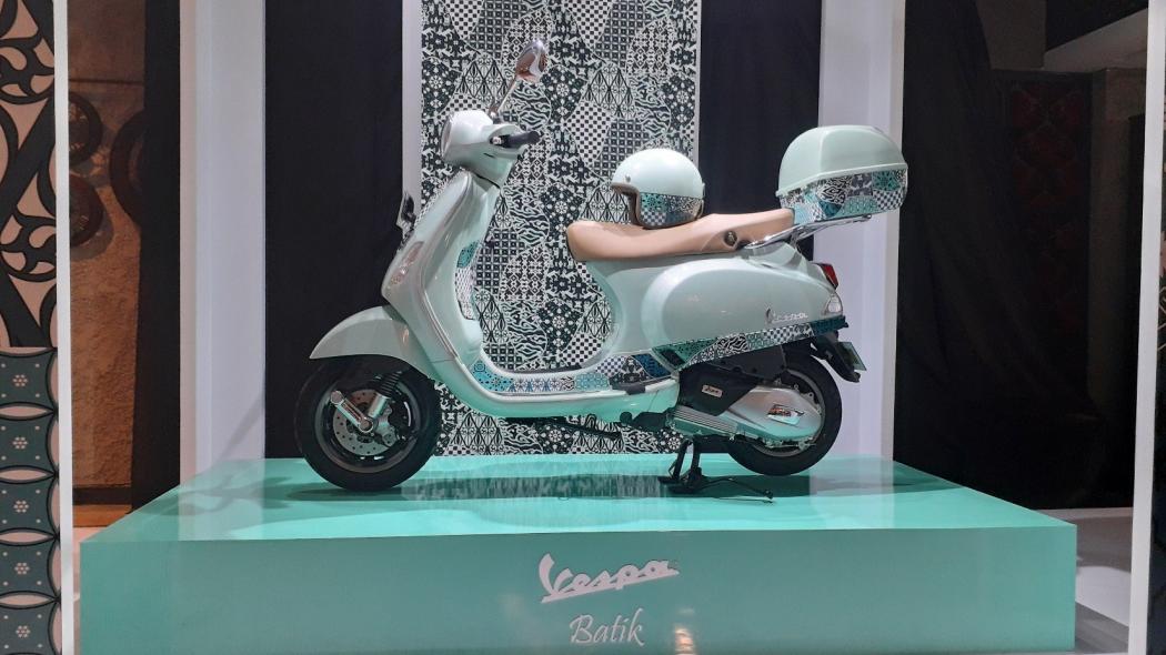 Vespa Luncurkan Skuter Bermotif Batik Indonesia Dibanderol Rp77 Juta, Begini Penampakannya