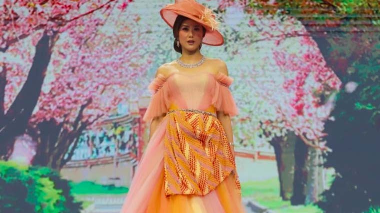 Terinspirasi Tenun Jepara, Liliana Tanoesoedibjo Hadirkan Mahakarya di I Fashion Festival & The Masterpiece 2022