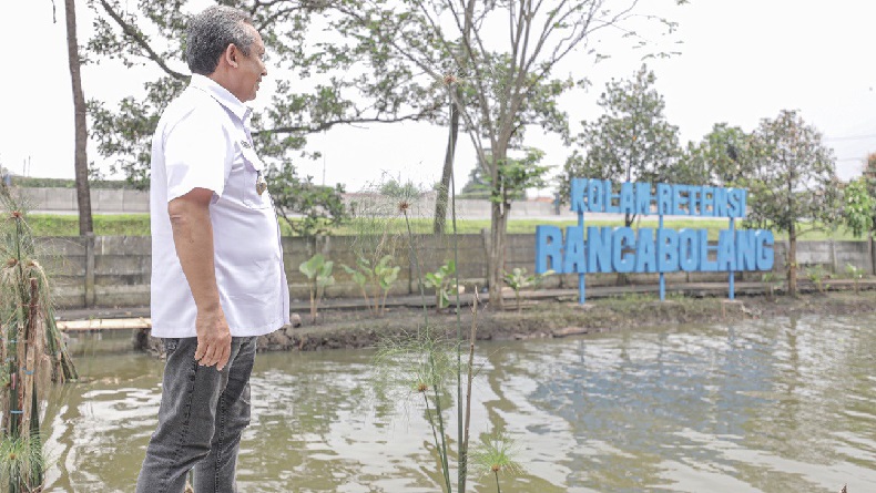 Kolam Retensi Rancabolang Difungsikan untuk Atasi Banjir Gedebage