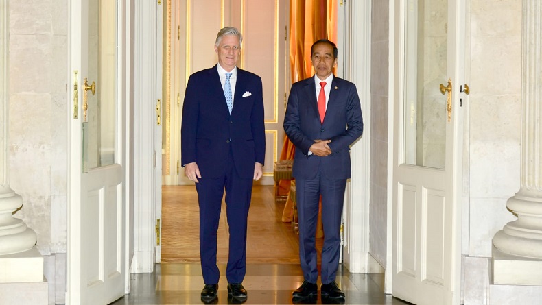 Presiden Jokowi Bertemu Raja Belgia, Puji Salah Satu Negara Eropa yang Pertama Akui Kemerdekaan RI