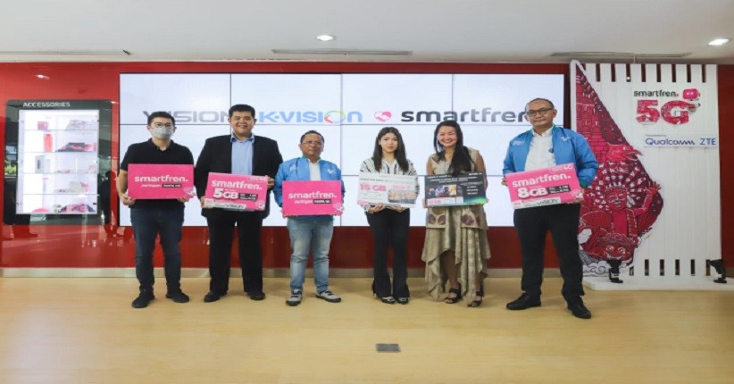 Smartfren Hadirkan Kartu Perdana Vision+ dengan Gratis Akses Streaming, Connect K-Vision Makin Terjangkau