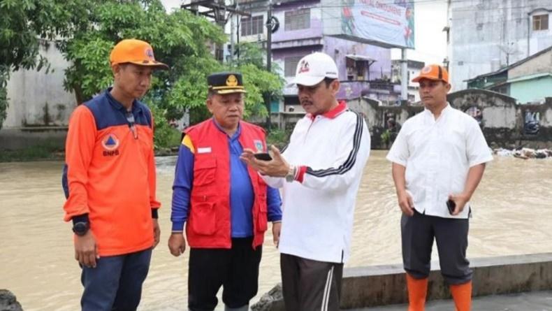 743 Rumah Warga di Tebingtinggi Terendam Banjir akibat 4 Sungai Meluap