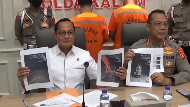 Berawal Aduan Hotline, 14 Pelaku Penambang Ilegal di Kaltim Ditangkap, 2 Ditetapkan Tersangka