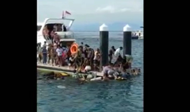 Jembatan Nusa Penida Ambruk Akan Diperkuat usai 35 Wisatawan Tercebur ke Laut