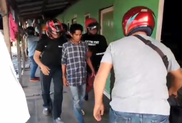 Polisi Gerebek Kampung Narkoba di Medan, 4 Orang Ditangkap, Bandar Perempuan Kabur