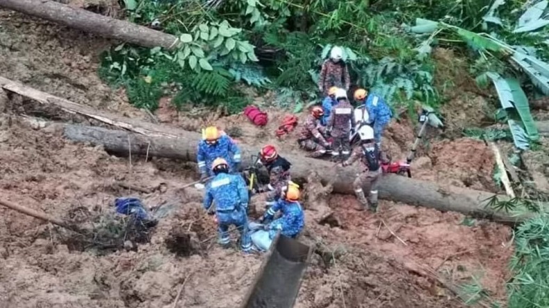 Tanah Longsor Landa Bumi Perkemahan, 2 Tewas dan 51 Orang Hilang 