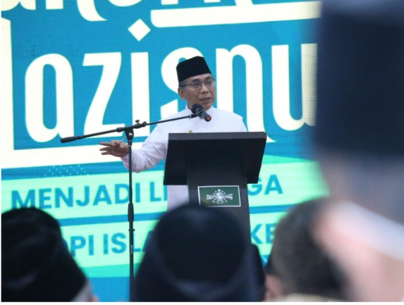 Ketua Umum PBNU Harap LAZISNU Jadi Lembaga Zakat Istimewa