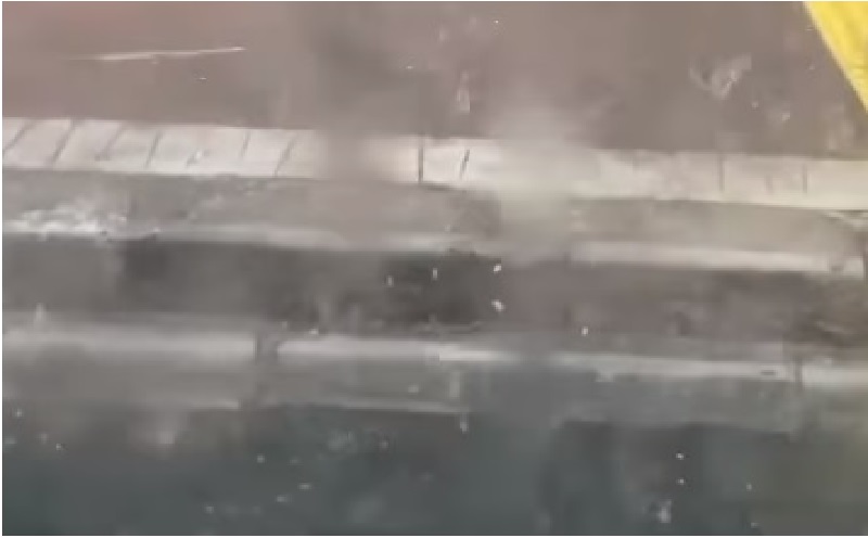 Hujan Es Landa Pancoran Jaksel, Warga Sempat Ketakutan