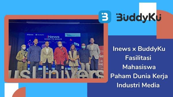 iNews Goes to Campus Binus Bersama BuddyKu, Buka Peluang Mahasiswa Lihat Industri Media