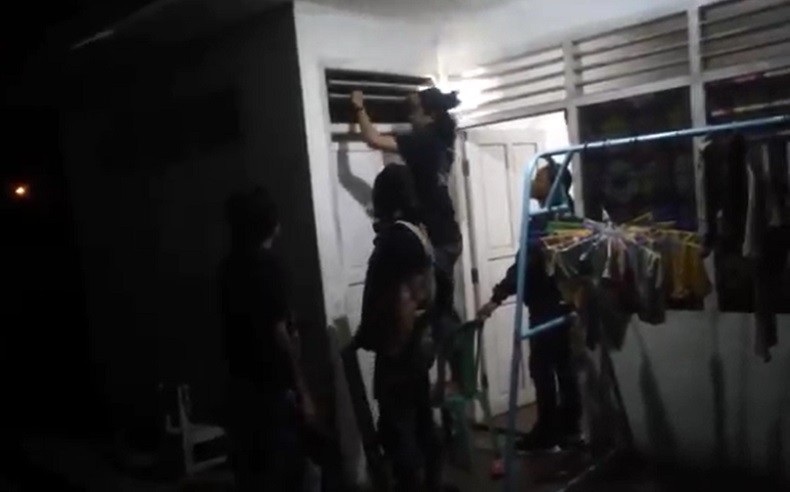Residivis Curat di Pangkalpinang Ditangkap, Polisi Terpaksa Jebol Ventilasi Rumah