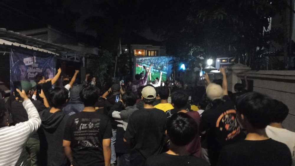 Partai Perindo Gelar Nobar Final Piala Dunia, Warga: Banyak Manfaatnya, Bisa Silaturahmi