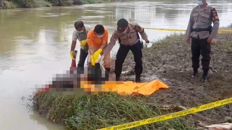 Tebing Tinggi Geger, Mayat Mr X Ditemukan Mengapung di Sungai Padang