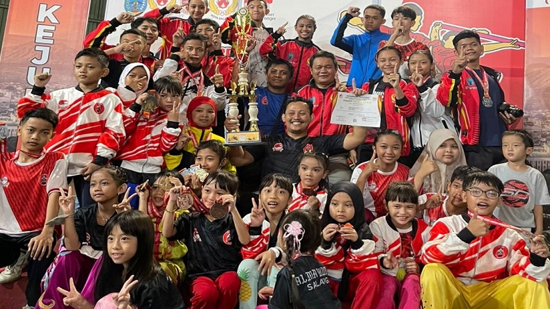 Kejurprov Wushu Taolu Junior Jateng, Salatiga Sabet Juara Umum 