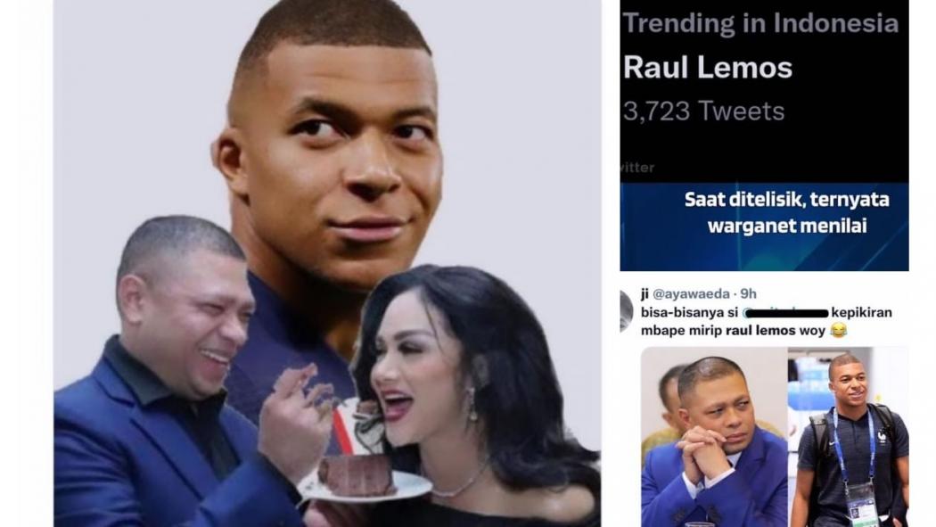 Viral Wajah Raul Lemos Disebut Mirip Kylian Mbappe, Krisdayanti Tak Marah Malah Melakukan Ini