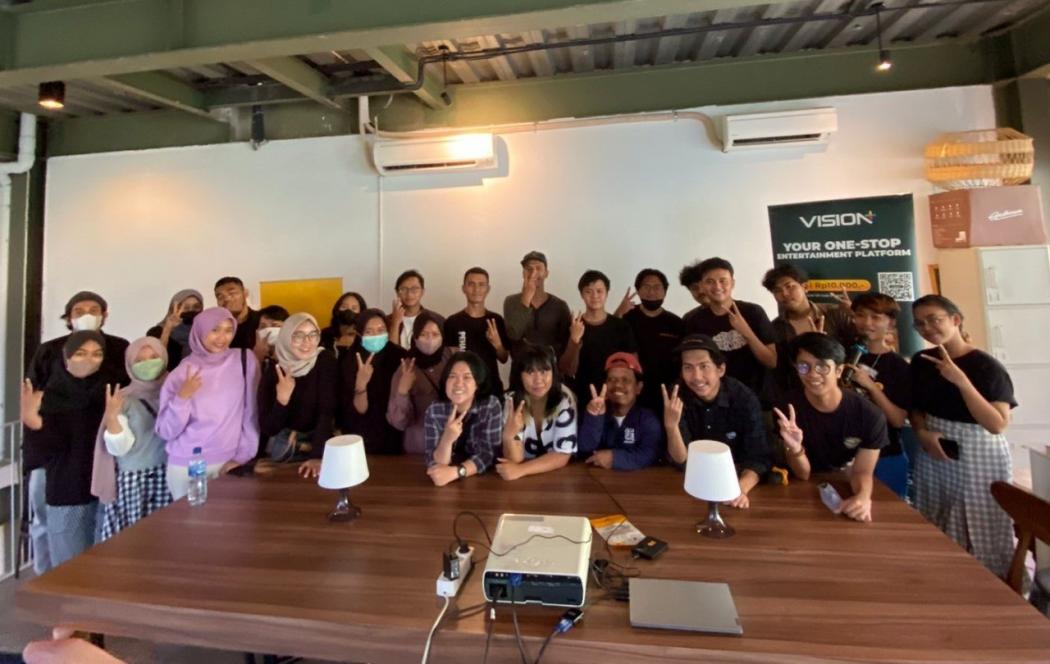 Penuh Kebersamaan, Vision+ Gandeng Komunitas Pecinta Film Pendek Ramaikan Nobar Piknik Pesona