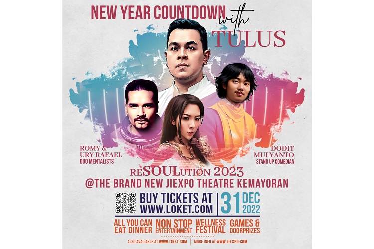 Rayakan Malam Tahun Baru Bersama di JIEXPO New Year reSOULution 2023