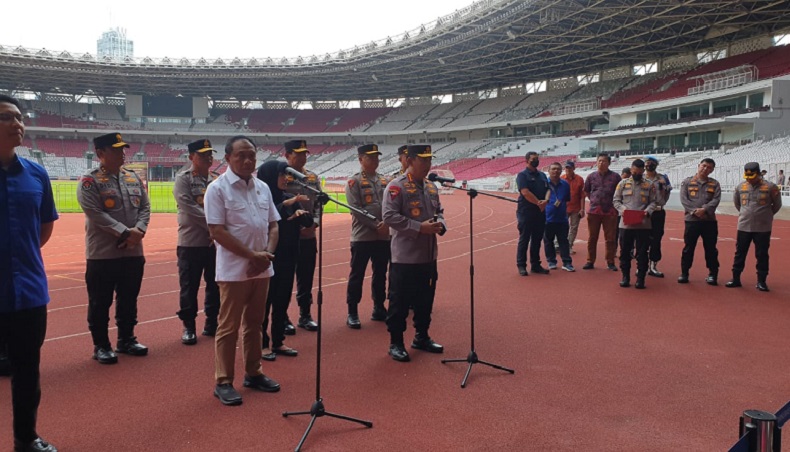 Kapolri Pastikan Tak Ada Polisi di Dalam Stadion GBK saat Piala AFF 2022