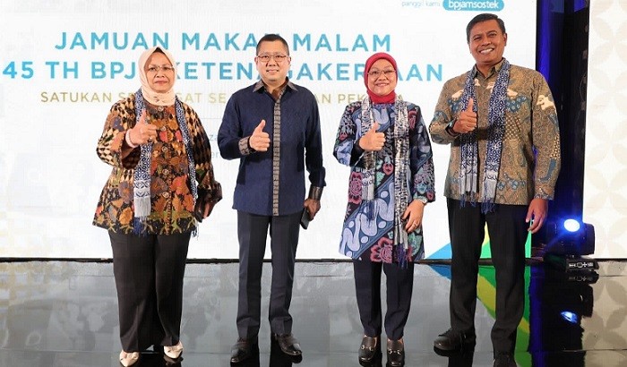 Hadiri HUT ke-45 BPJS Ketenagakerjaan, Hary Tanoe: Semoga Makin Banyak Pesertanya  