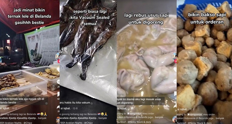 Viral! WNI Buka Jastip Pecel Lele dan Nasi Padang ke Belanda