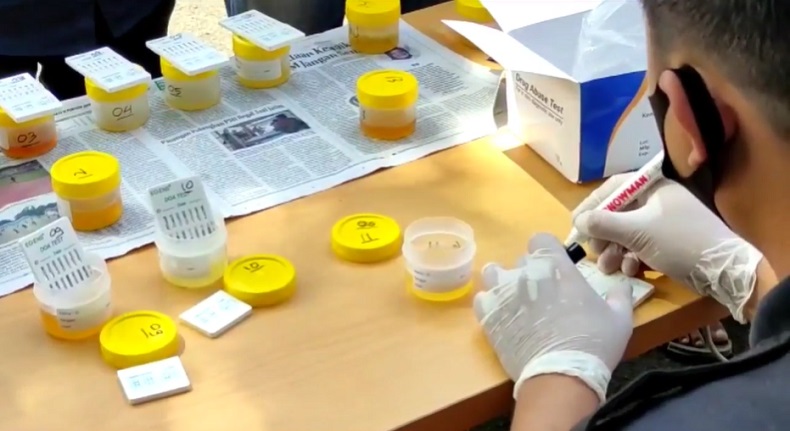 300 ASN Pemda KBB Dites Urine pada Hari Pertama Masuk Kerja seusai Libur Tahun Baru