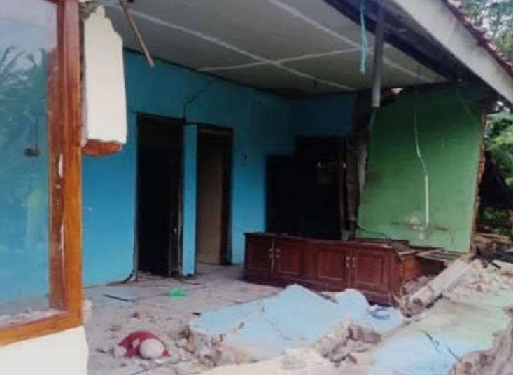 Gempa Kuningan akibatkan Rumah Warga Ambruk, Ini Kata BPBD