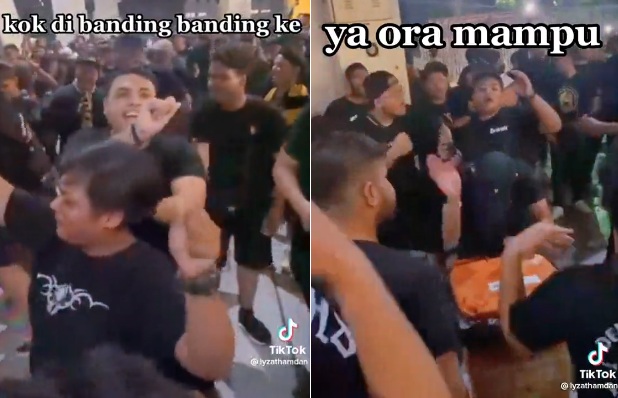 Viral! Fans Malaysia Nyanyi Lagu Ojo Dibandingke usai Menang Lawan Myanmar di Piala AFF 2022