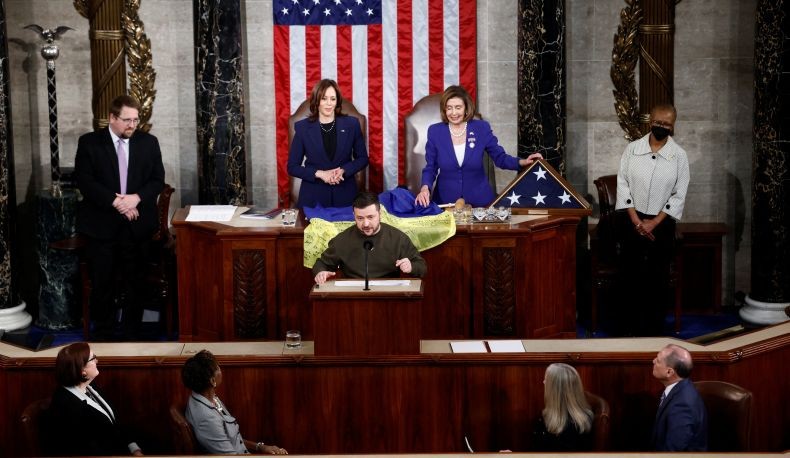 Pidato di Hadapan Kongres AS, Zelensky: Uang Anda Bukan Amal!