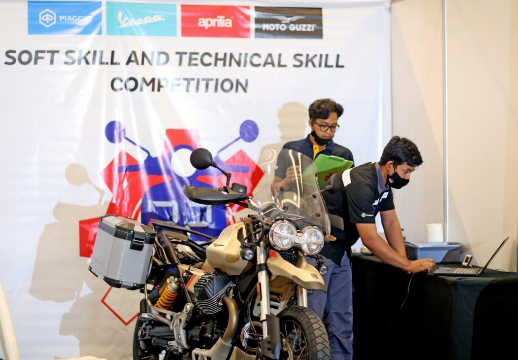 Mekanik Piaggio di Indonesia Adu Skill, Intip Pemenangnya