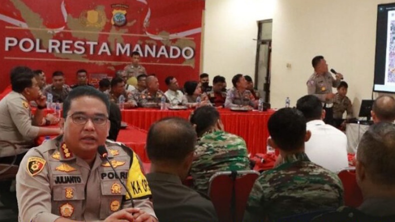 Rekayasa Lalu Lintas Malam Tahun Baru di Manado Disesuaikan Situasi Lapangan