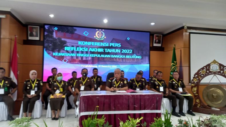 Kejati Babel Ungkap 4 Kasus Tipikor, 10 Orang Jadi Tersangka