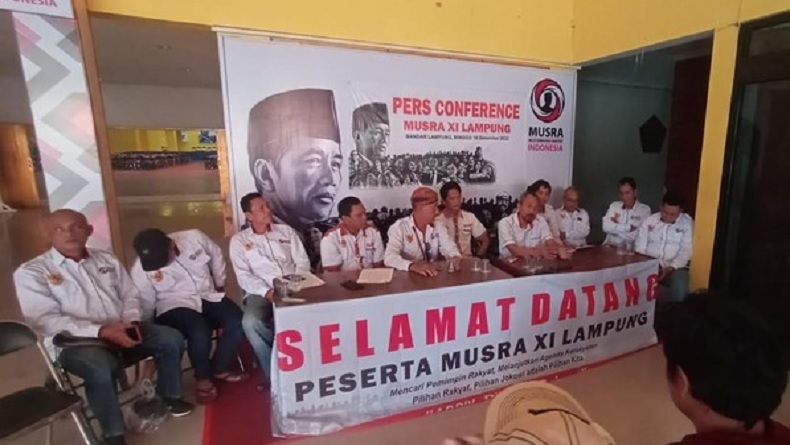 Musra XI Relawan Jokowi Lampung, Prabowo Raih Suara Tertinggi Untuk Maju Pilpres 2024