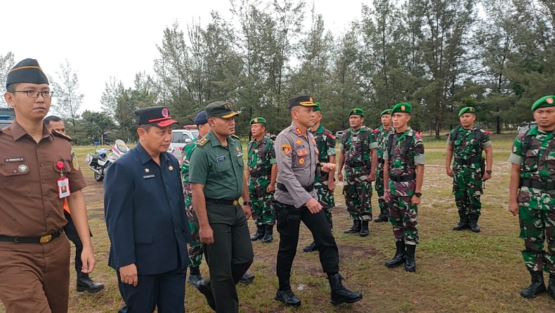 Polres Bangka Barat Siagakan Ratusan Personel Amankan Nataru